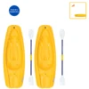 Pelican Sport Combo - 2 Solo Kids Kayaks With Paddles - Yellow 2 Pelican Sport Combo - 2 Solo Kids Kayaks With Paddles - Yellow -Pelican Sport KAYAK SOLO YELLOW KOS06P102 COMBO