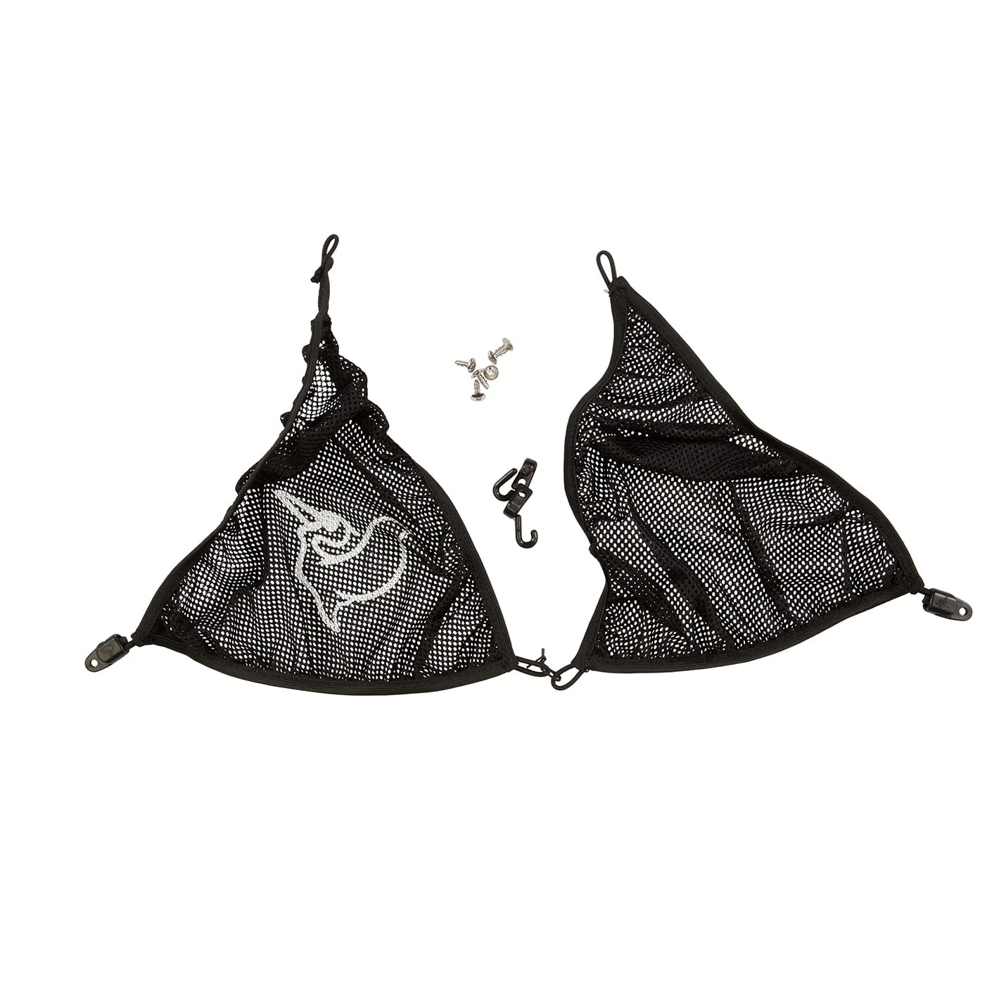 Black & White Mesh Deck Cover 3 Black & White Mesh Deck Cover