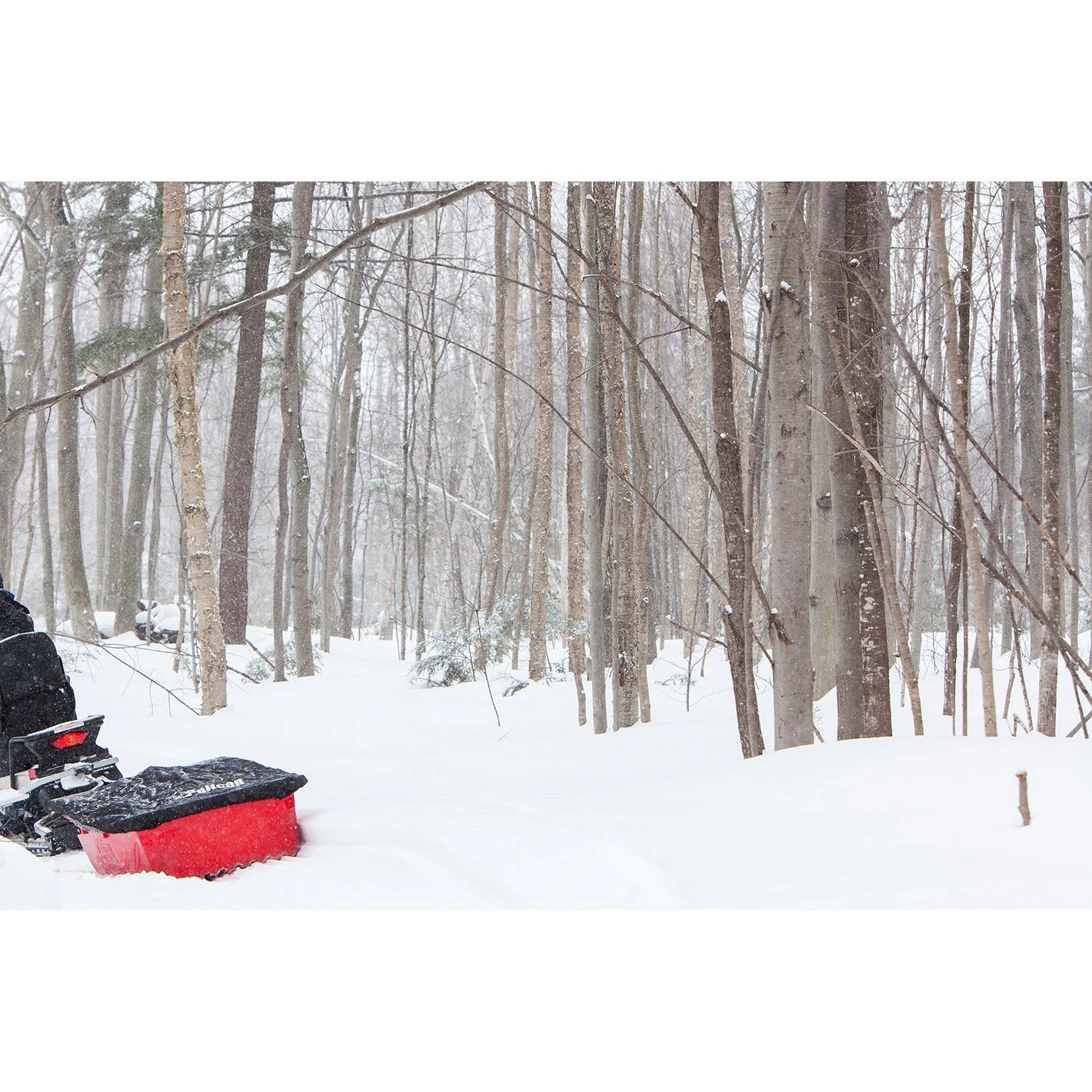 Pelican Sport Trek Sport 82 Utility Sled With Runners, Tow Hitch & Travel Cover 5 Pelican Sport Trek Sport 82 Utility Sled With Runners, Tow Hitch & Travel Cover - Image 3